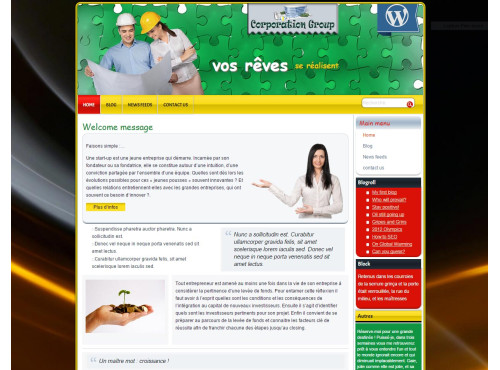 thème vos rêves wordpress
