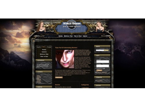 Thème wordpress Gaming